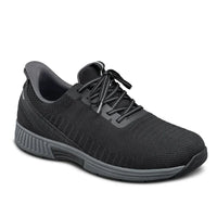Men's Orthofeet Footwear in Black. Sku: 20011-6E