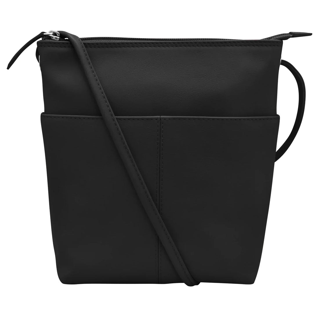 Ili New York crossbody back in black. Sku: 6661-BLACK